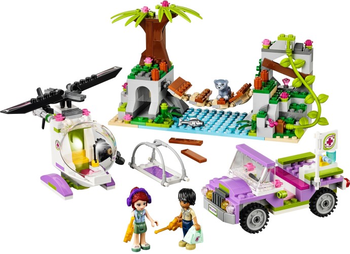 Конструктор LEGO (ЛЕГО) Friends 41036 Jungle Bridge Rescue