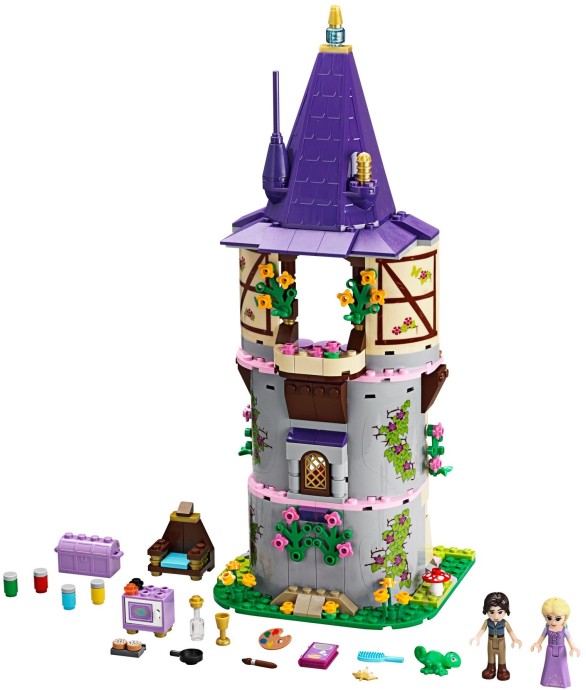 Конструктор LEGO (ЛЕГО) Disney 41054 Rapunzel's Creativity Tower
