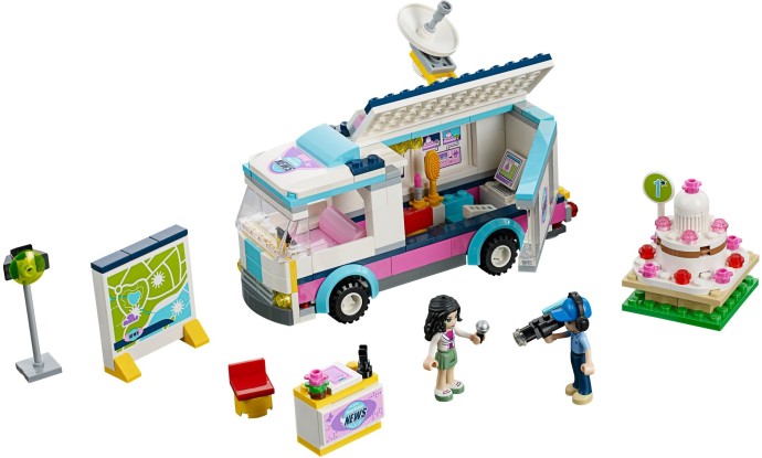 Конструктор LEGO (ЛЕГО) Friends 41056 Heartlake News Van