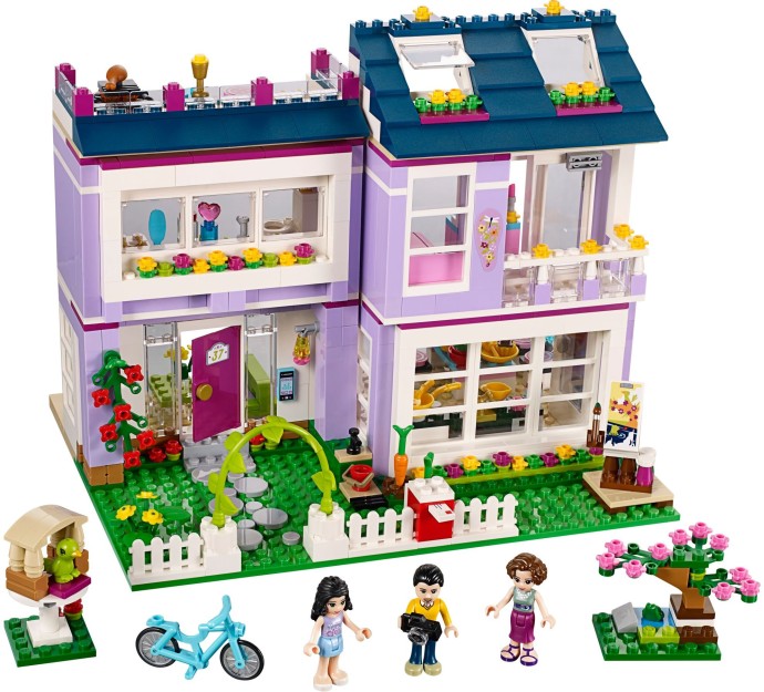Конструктор LEGO (ЛЕГО) Friends 41095 Emma's House