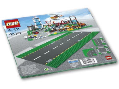 Конструктор LEGO (ЛЕГО) Town 4110 Road Plates, Straight