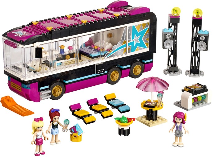 Конструктор LEGO (ЛЕГО) Friends 41106 Pop Star Tour Bus