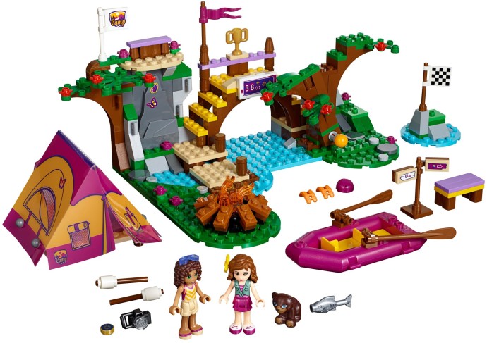 Конструктор LEGO (ЛЕГО) Friends 41121 Adventure Camp Rafting