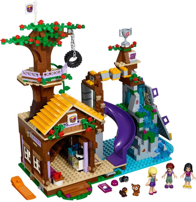 Конструктор LEGO (ЛЕГО) Friends 41122 Adventure Camp Tree House