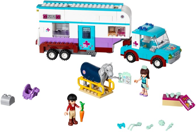 Конструктор LEGO (ЛЕГО) Friends 41125 Horse Vet Trailer
