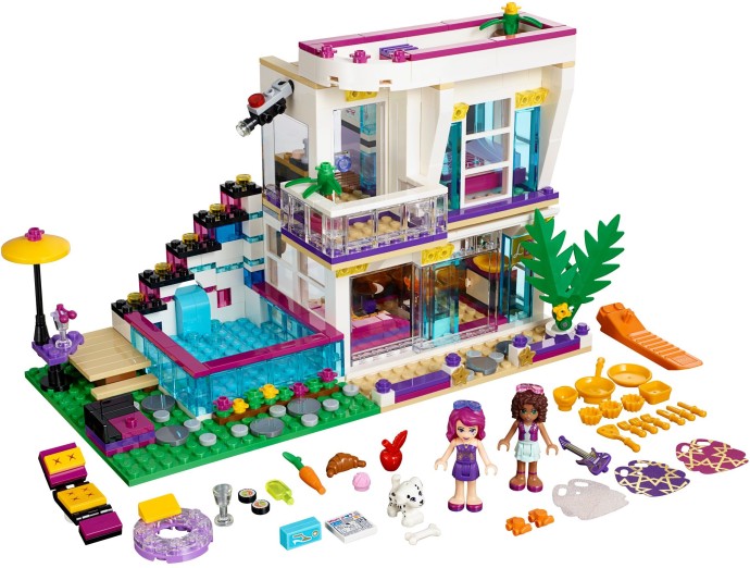 Конструктор LEGO (ЛЕГО) Friends 41135 Livi's Pop Star House