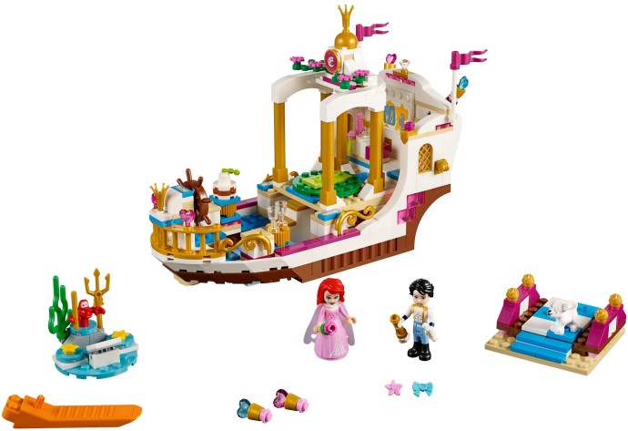 Конструктор LEGO (ЛЕГО) Disney 41153 Ariel's Royal Celebration Boat