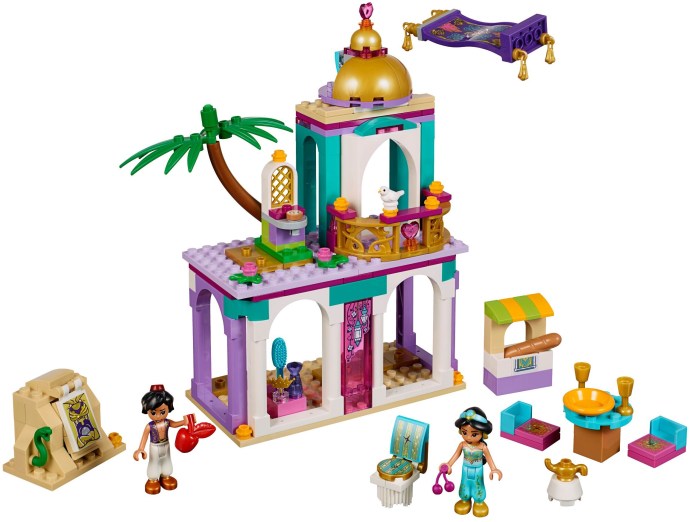 Конструктор LEGO (ЛЕГО) Disney 41161 Aladdin's and Jasmine's Palace Adventures