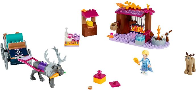 Конструктор LEGO (ЛЕГО) Disney 41166 Elsa and the Reindeer Carriage