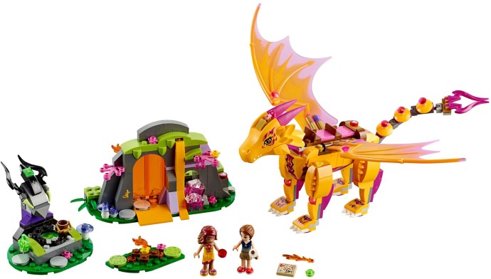 Конструктор LEGO (ЛЕГО) Elves 41175 Fire Dragon's Lava Cave