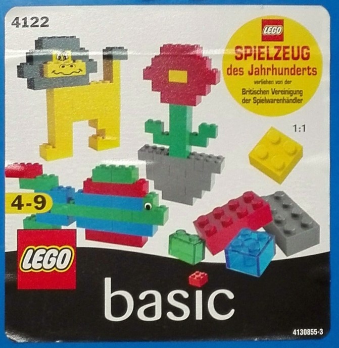 Конструктор LEGO (ЛЕГО) Basic 4122 Basic Building Set, 4+