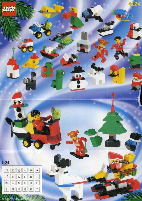 Конструктор LEGO (ЛЕГО) Creator 4124 Advent Calendar