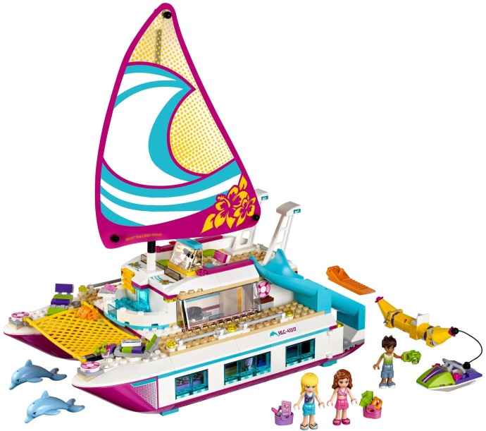 Конструктор LEGO (ЛЕГО) Friends 41317 Sunshine Catamaran