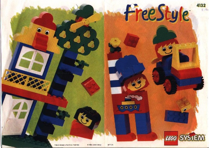 Конструктор LEGO (ЛЕГО) Freestyle 4132 3+ Tote Pack