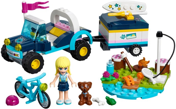 Конструктор LEGO (ЛЕГО) Friends 41364 Stephanie's Buggy & Trailer 