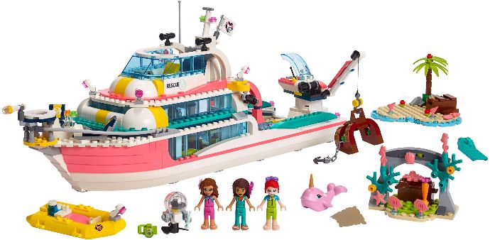 Конструктор LEGO (ЛЕГО) Friends 41381 Rescue Mission Boat