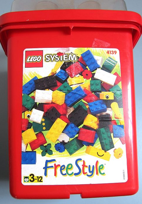 Конструктор LEGO (ЛЕГО) Freestyle 4139 Freestyle Bucket, 3+