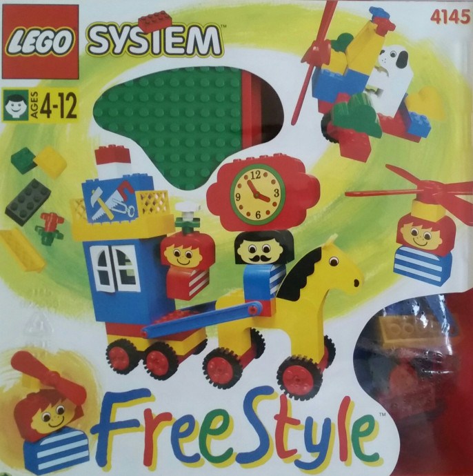Конструктор LEGO (ЛЕГО) Freestyle 4145 Freestyle Playcase (M), 4+