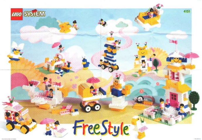 Конструктор LEGO (ЛЕГО) Freestyle 4151 Girl's Freestyle Set, 5+