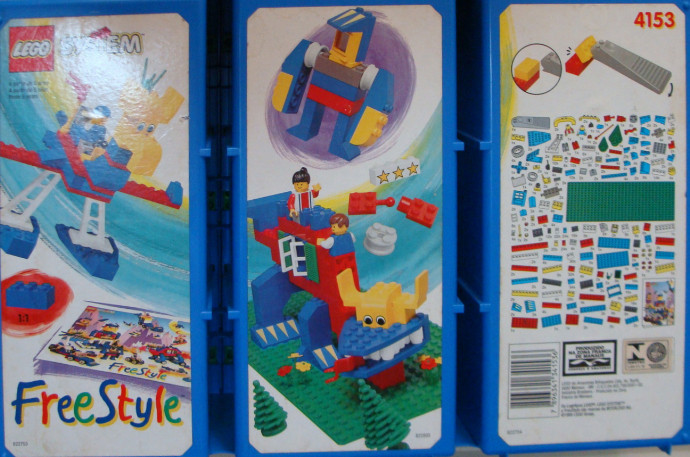 Конструктор LEGO (ЛЕГО) Freestyle 4153 Freestyle Playcase (L), 5+