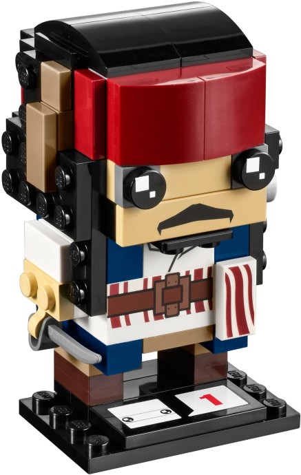 Конструктор LEGO (ЛЕГО) BrickHeadz 41593 Captain Jack Sparrow