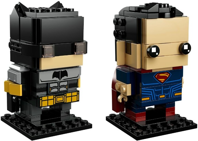 Конструктор LEGO (ЛЕГО) BrickHeadz 41610 Tactical Batman & Superman