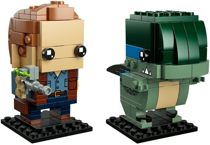 Конструктор LEGO (ЛЕГО) BrickHeadz 41614 Owen & Blue