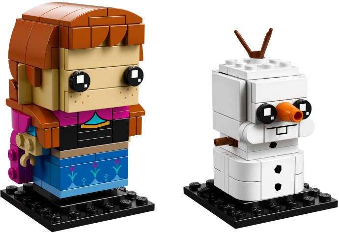 Конструктор LEGO (ЛЕГО) BrickHeadz 41618 Anna & Olaf