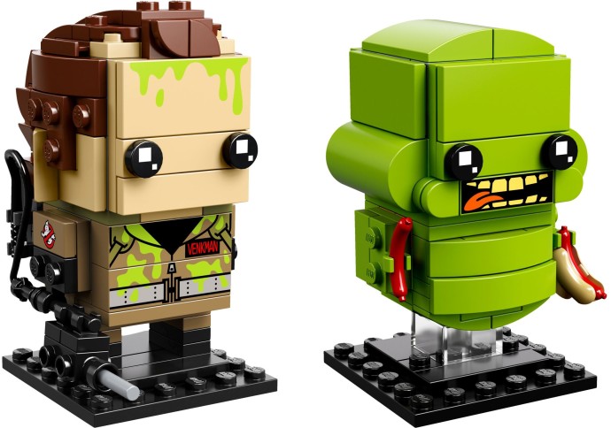 Конструктор LEGO (ЛЕГО) BrickHeadz 41622 Peter Venkman & Slimer
