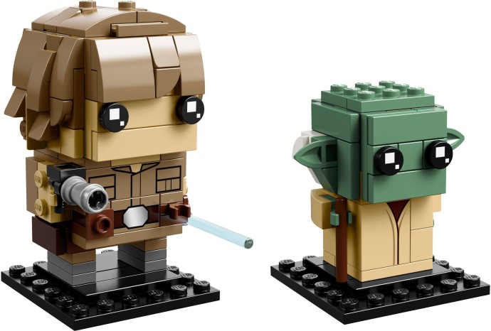 Конструктор LEGO (ЛЕГО) BrickHeadz 41627 Luke Skywalker & Yoda
