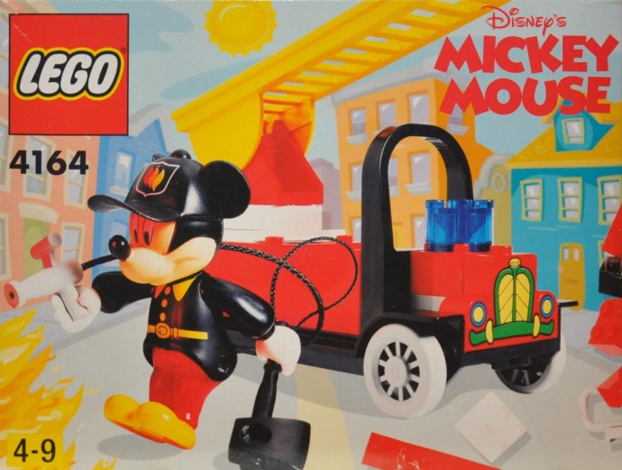 Конструктор LEGO (ЛЕГО) Mickey Mouse 4164 Mickey's Fire Engine