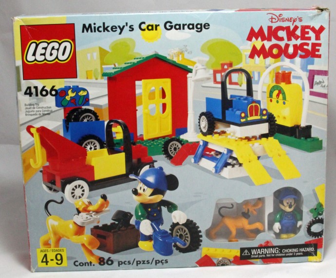 Конструктор LEGO (ЛЕГО) Mickey Mouse 4166 Mickey's Car Garage