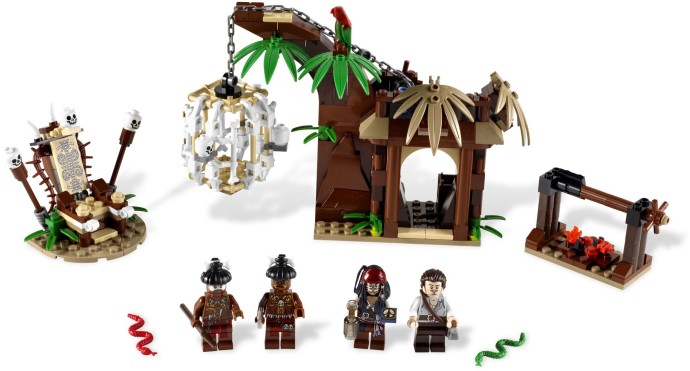 Конструктор LEGO (ЛЕГО) Pirates of the Caribbean 4182 The Cannibal Escape