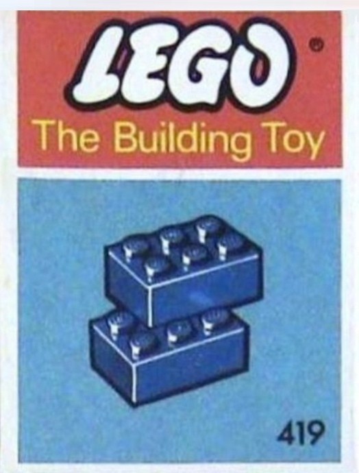 Конструктор LEGO (ЛЕГО) System 419 2 x 3 Bricks (The Building Toy)
