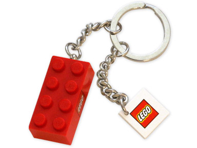 Конструктор LEGO (ЛЕГО) Gear 4204333 LEGO Red Brick Key Chain