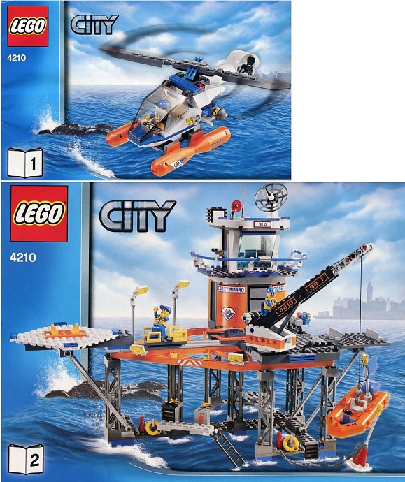 Конструктор LEGO (ЛЕГО) City 4210 Coast Guard Platform
