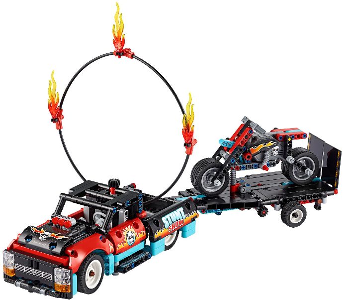 Конструктор LEGO (ЛЕГО) Technic 42106 Stunt Show Truck and Bike