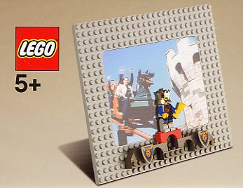 Конструктор LEGO (ЛЕГО) Gear 4212662 {Grey photo frame with king}