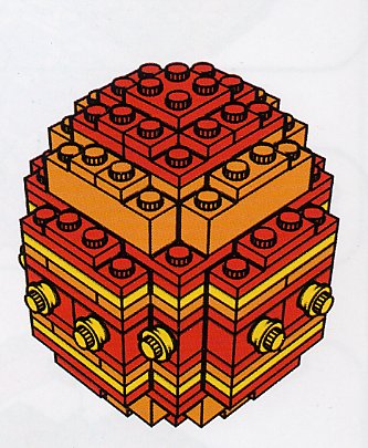 Конструктор LEGO (ЛЕГО) Promotional 4212850 Easter Egg Orange