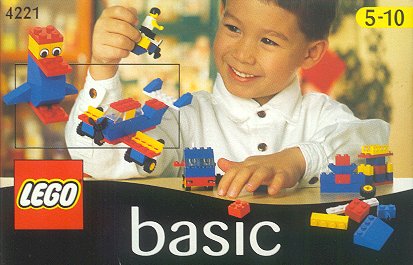 Конструктор LEGO (ЛЕГО) Basic 4221 Basic Building Set, 5+