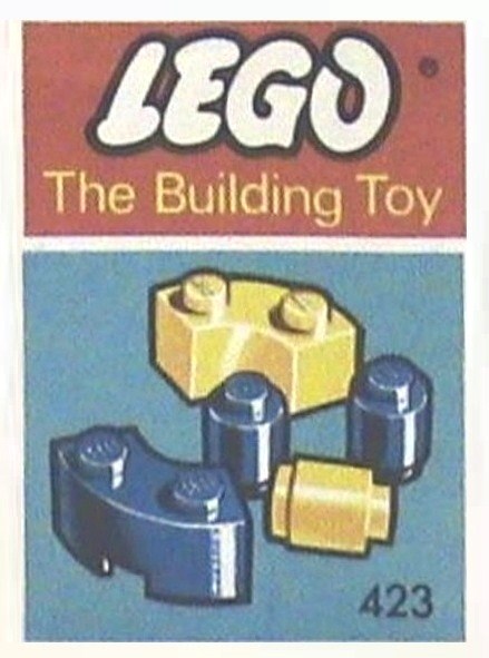 Конструктор LEGO (ЛЕГО) System 423 Curved and Round Bricks (The Building Toy)