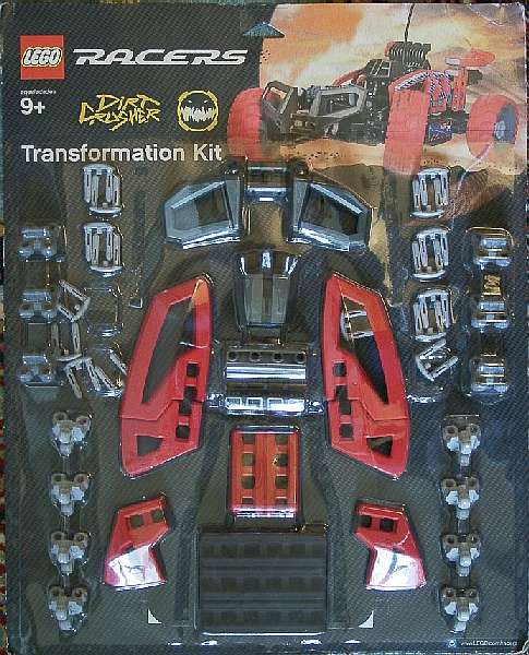 Конструктор LEGO (ЛЕГО) Racers 4285968 Dirt Crusher Transformation Kit