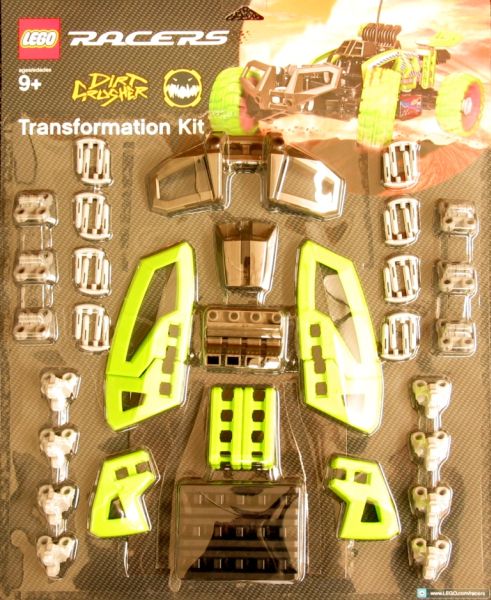 Конструктор LEGO (ЛЕГО) Racers 4285970 Dirt Crusher Transformation Kit