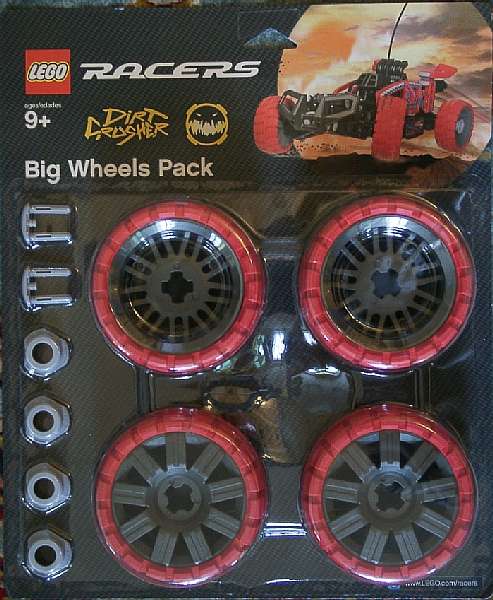 Конструктор LEGO (ЛЕГО) Racers 4286013 Dirt Crusher Big Wheels Pack