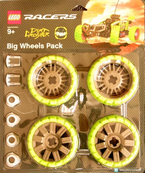 Конструктор LEGO (ЛЕГО) Racers 4286025 Dirt Crusher Big Wheels Pack