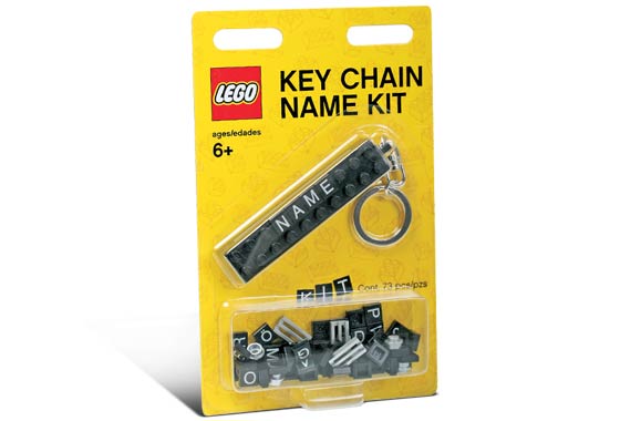 Конструктор LEGO (ЛЕГО) Gear 4294192 Key Chain Name Kit