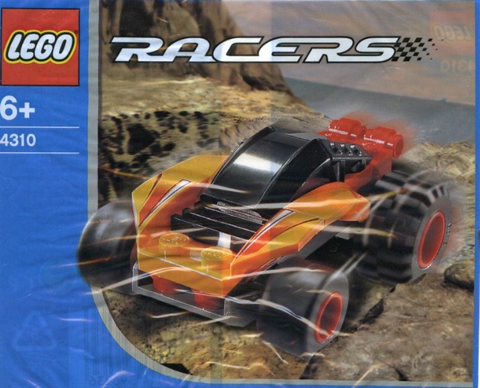 Конструктор LEGO (ЛЕГО) Racers 4310 Orange Racer
