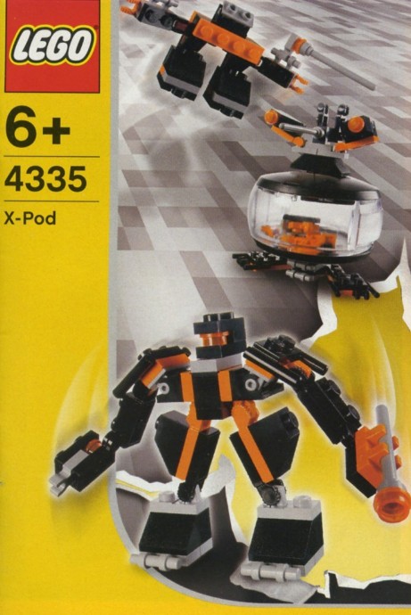 Конструктор LEGO (ЛЕГО) Creator 4335 Black Robot Pod