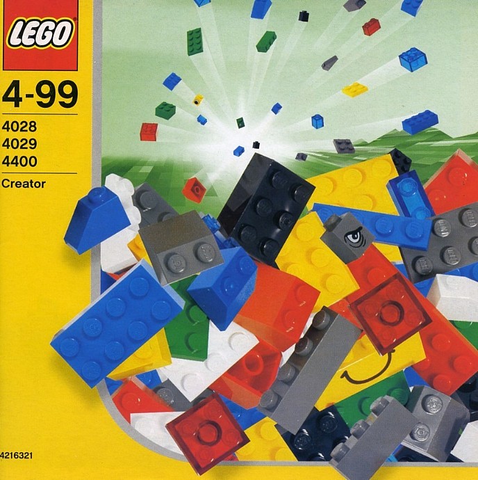 Конструктор LEGO (ЛЕГО) Creator 4400 Build With Bricks