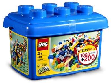 Конструктор LEGO (ЛЕГО) Creator 4411 Blue Strata XXL